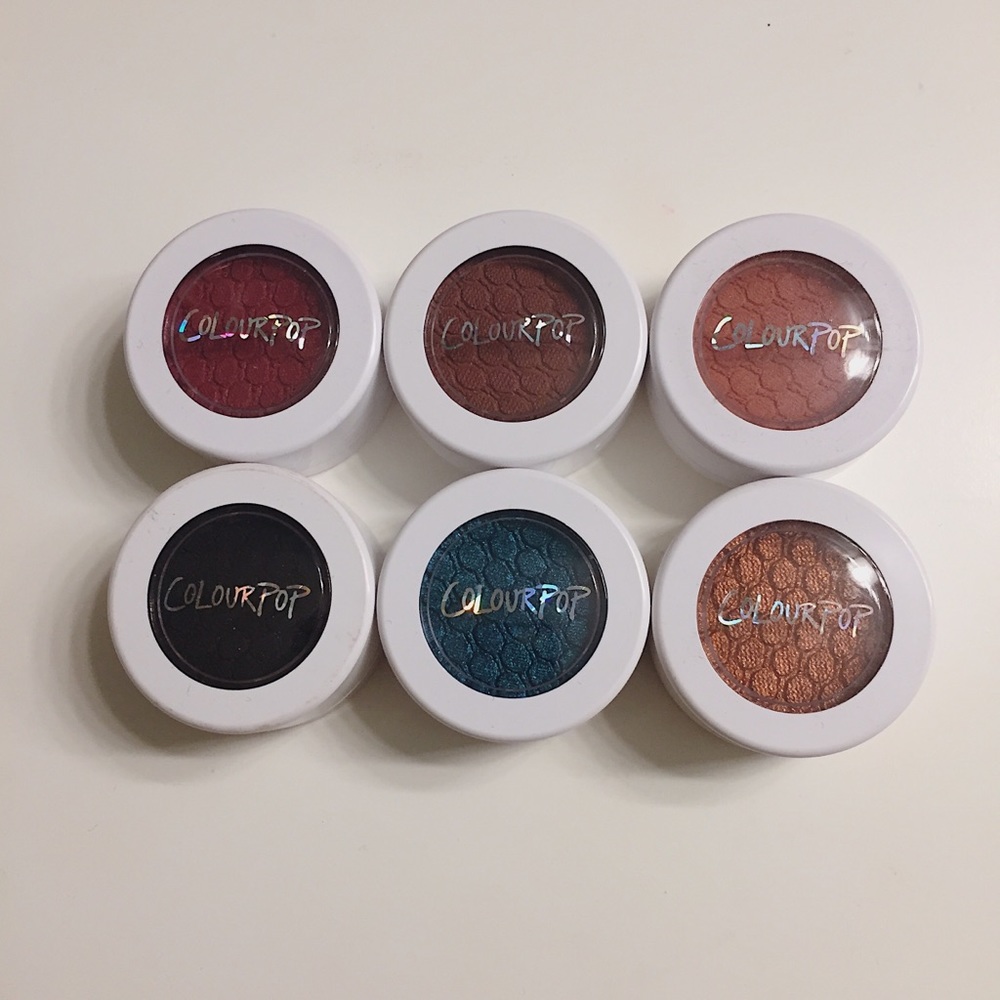 Bundle of Colourpop Eyeshadows